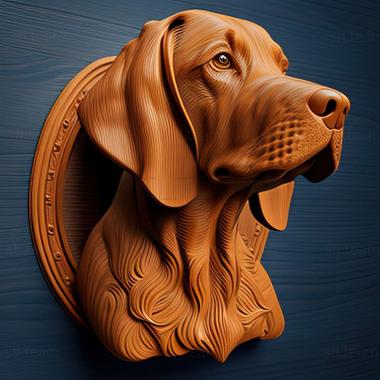 3D model The Spanish Hound dog (STL)